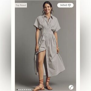 Anthropologie The Tobie Shirt
Dress by Exquise size S